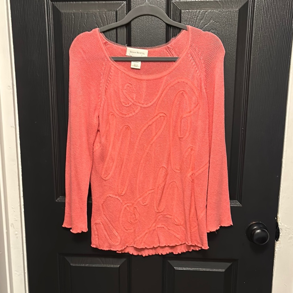 Dana Buchman Coral Women's Top